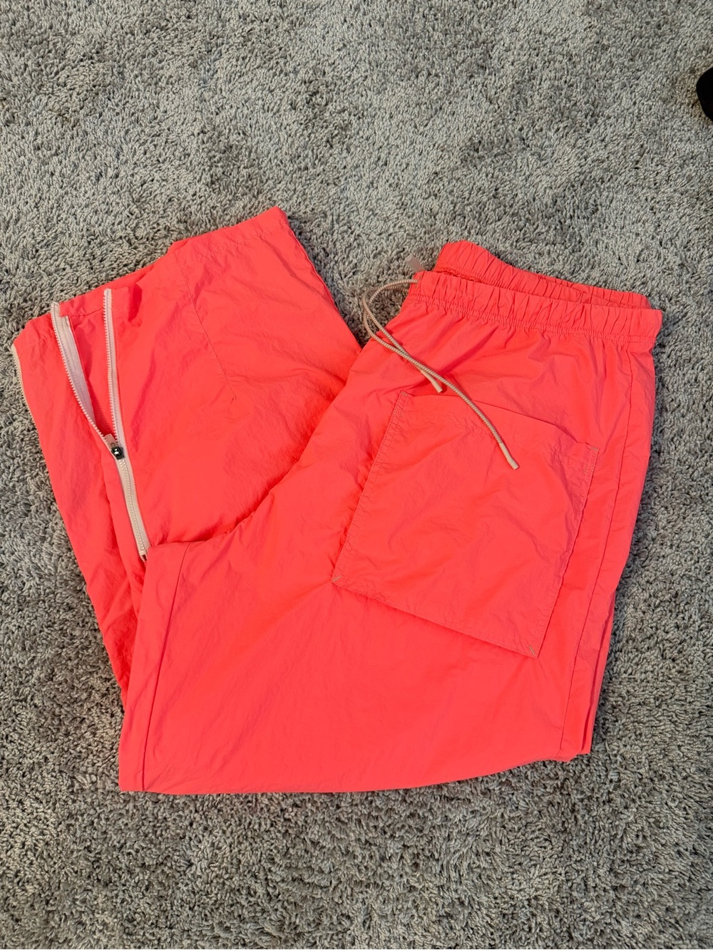 FP Movement by Free People Coral Pink Lightweight Track Joggers